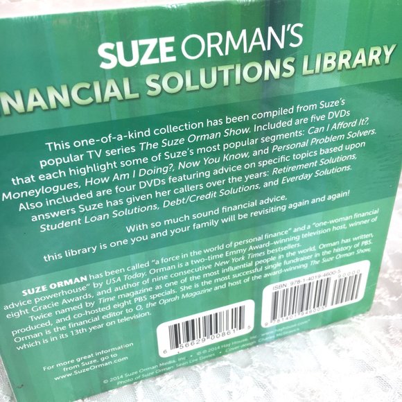 Suze Orman's Financial Solutions Library 9 DVD Set - Picture 4 of 5